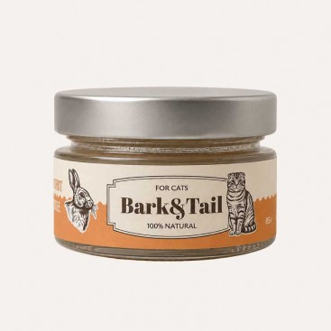 Натуральне пюре для котів з кроликом Bark&Tail - Rabbit Puree, 85 г