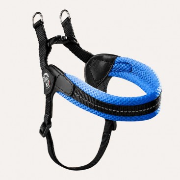М'яка сітчаста шлея Tre Ponti - Easy Fit Neon Mesh з регулюванням - blue, розмір 1,5