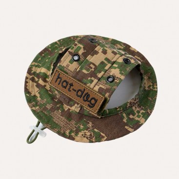 Панама для собак из коттона HatDog - Military, L