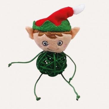Іграшка для котів Nobby - Xmas Ельф з катніпом, 10 см