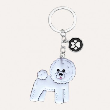 Брелок з бішоном Woody - Bichon Frise