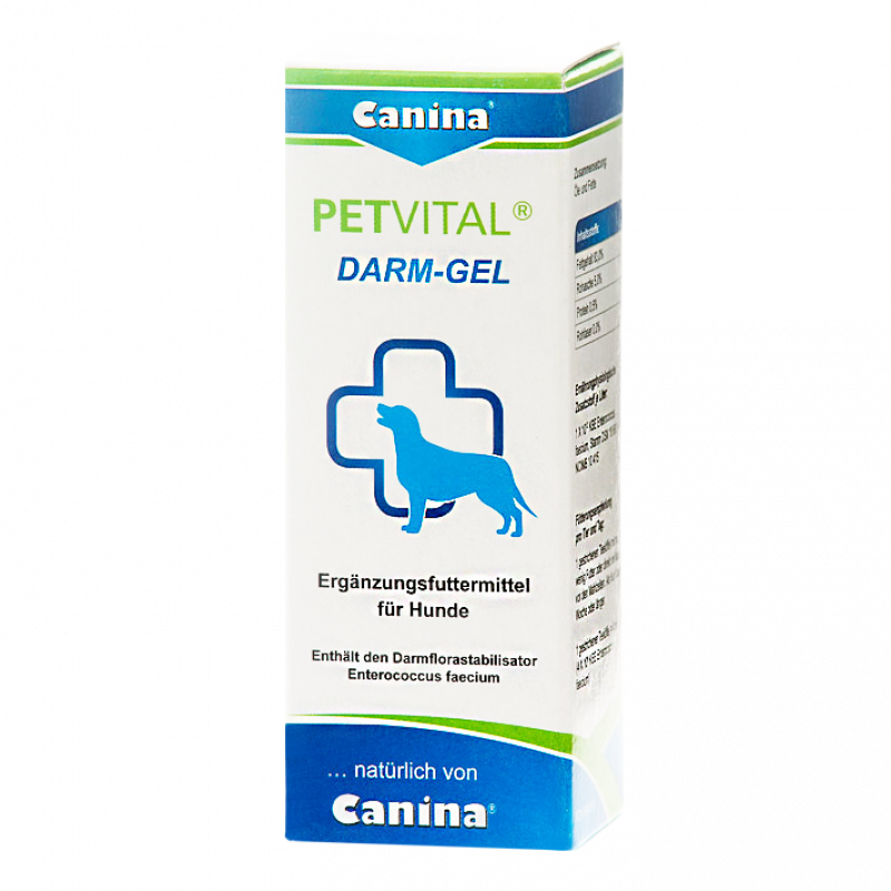 Гель для собак для восстановления микрофлоры кишечника Canina Petvital Darm-Gel