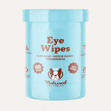 Серветки для очей Natural Dog Company - Eye Wipes, 100 шт