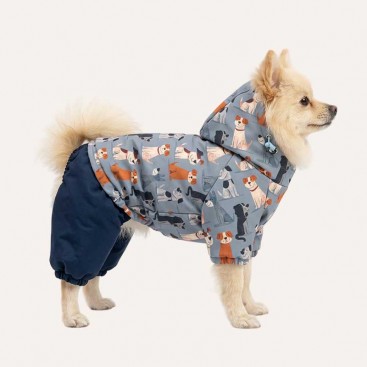 Комбинезон зимний для собак Bark&Tail - Dogchester