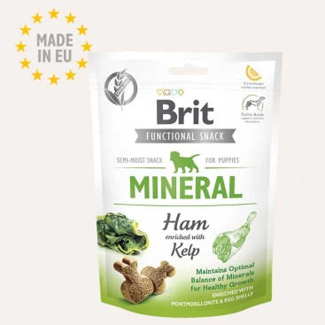 Лакомство для щенков с ветчиной Brit Care - Functional Snack Mineral Ham 150 г