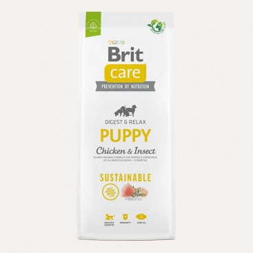 Корм для собак середніх порід з куркою та комахами Brit Care - Sustainable Adult Medium Breed, 1 кг