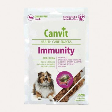 Вітамінізовані ласощі для імунітету собак Canvit - Immunity 200 г.