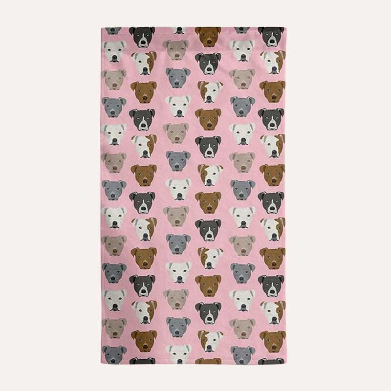 Рушник для собак PetBath - Pink Staff, 70х150 см