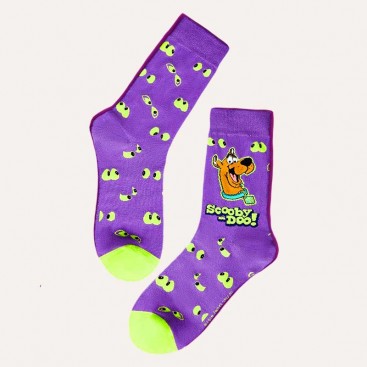 Шкарпетки жіночі Fansphere Goods - Scooby-Doo violet, 36-39