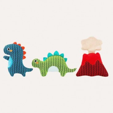 Набор игрушек для собак HugSmart - Dino Buds