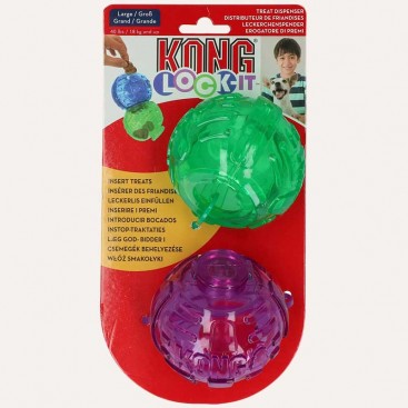 Іграшка для ласощів Kong - Lock-it, L