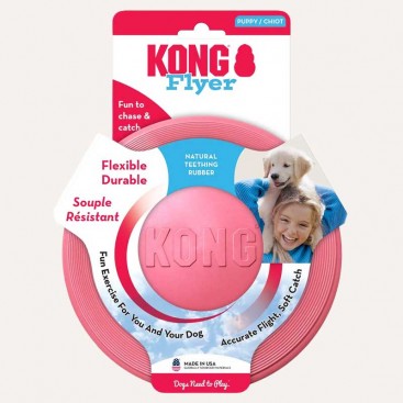 Фризбі для собак Kong - Puppy Flyer, pink