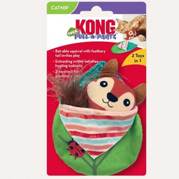 Іграшка для котів Білка Kong - Pull-A-Partz Tuck