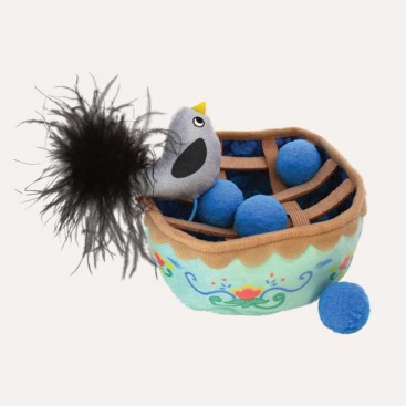 Іграшка для котів пташине гніздо Kong - Puzzlements Pie