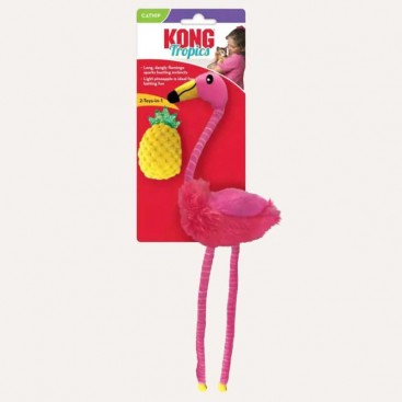Іграшка для котів фламінго та ананас Kong - Tropic