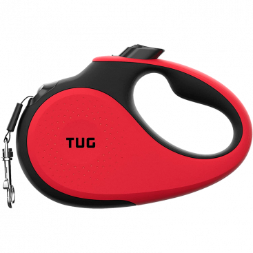 Рулетка бордова TUG - 360° Tangle-Free Monochrome Retractable Dog Leash, М