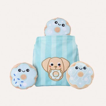 М'яка іграшка для собак HugSmart - Winter Bites Donuts