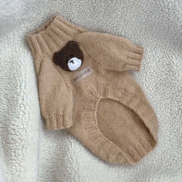 Светр Mimi.schell - Bear Beige, M(сп.30см/ог32-36см)