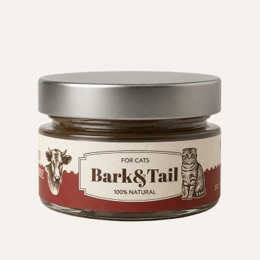 Натуральное пюре для котов с говядиной Bark&Tail - Beef Puree, 85 г
