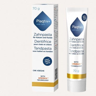 Зубная паста для гигиены полости рта кошек и собак Plaqtiv+ - Toothpaste, 70 г