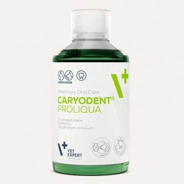 Засіб для догляду за ротовою порожниною собак і котів VetExpert - Caryodent Proliqua, 250 мл