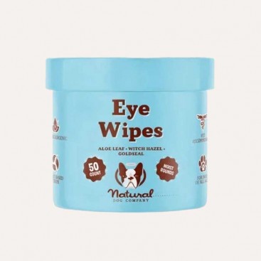 Серветки для очей Natural Dog Company - Eye Wipes, 50 шт