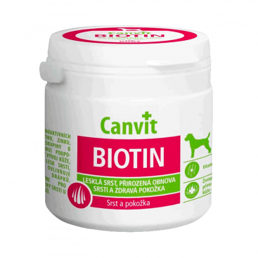 Витамины для кожи и шерсти Canvit - Biotin 230 г