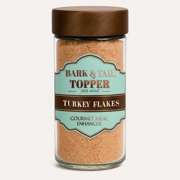 Топпер для кормів з індичкою Bark&Tail - Turkey Flakes, 50 г