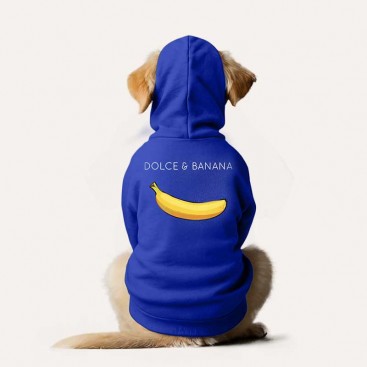 Худи для домашних животных Dolce & Banana - Blue, XL