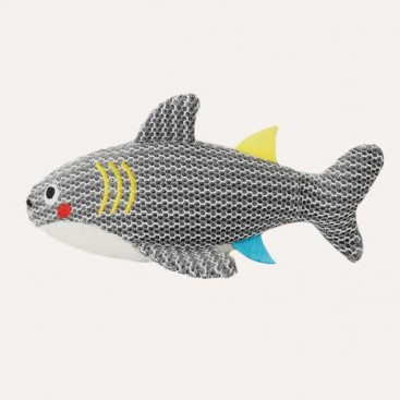 Мʼяка іграшка для собак HugSmart - Ocean Pals Shark