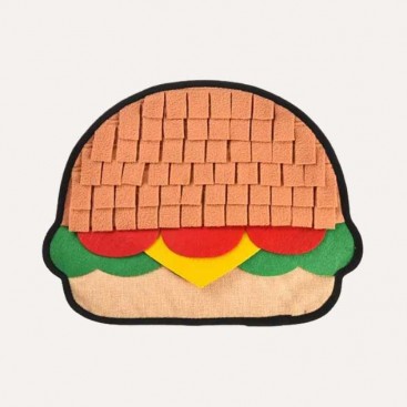 Интерактивный коврик для лакомства гамбургер HugSmart - Hamburger