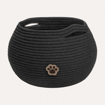 Корзинка для хранения игрушек PetsIn - Round Black