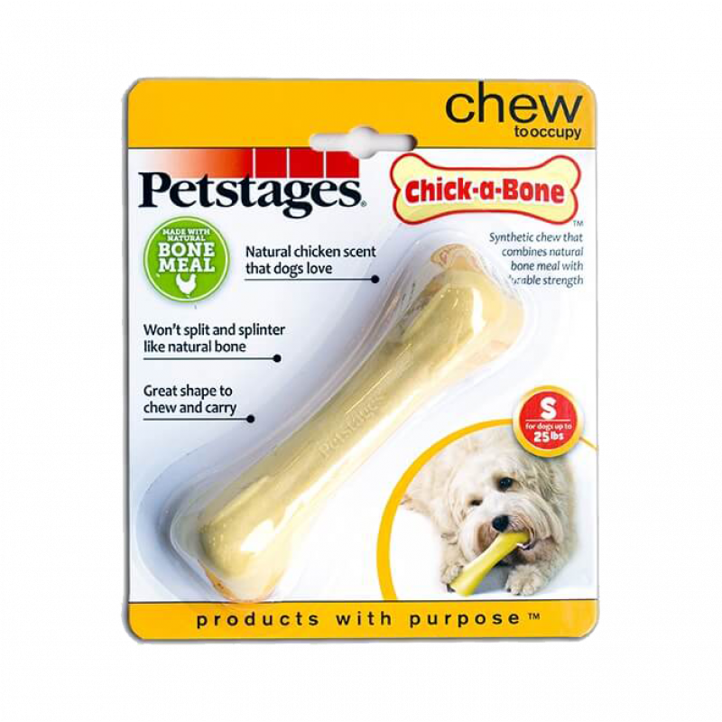 Кісточка для собак із запахом курки Petstages - Chick A Bone 8 см