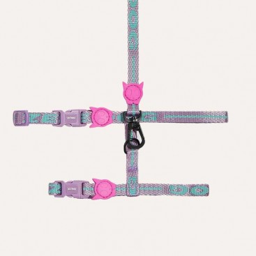 Набор шлей и поводок для кошек Zee.Cat - AURA HARNESS + LEASH SET