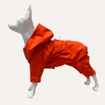 Комбінезон-дощовик з липучками Mimi.schell - Orange, L (ДС: 35-40; ОГ: 36-44)