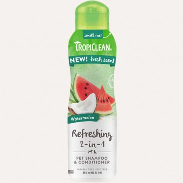Шампунь-кондиціонер кавун TropiClean - Watermelon Refreshing, 355 мл