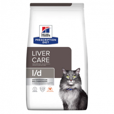 Лікувальний корм для котів Hill's - Prescription Diet l/d Liver Care 1,5кг