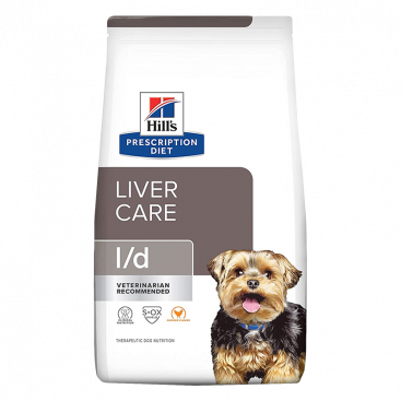 Лікувальний корм для собак із захворюваннями печінки Hill's -Prescription Diet l/d Liver Care 1,5 кг