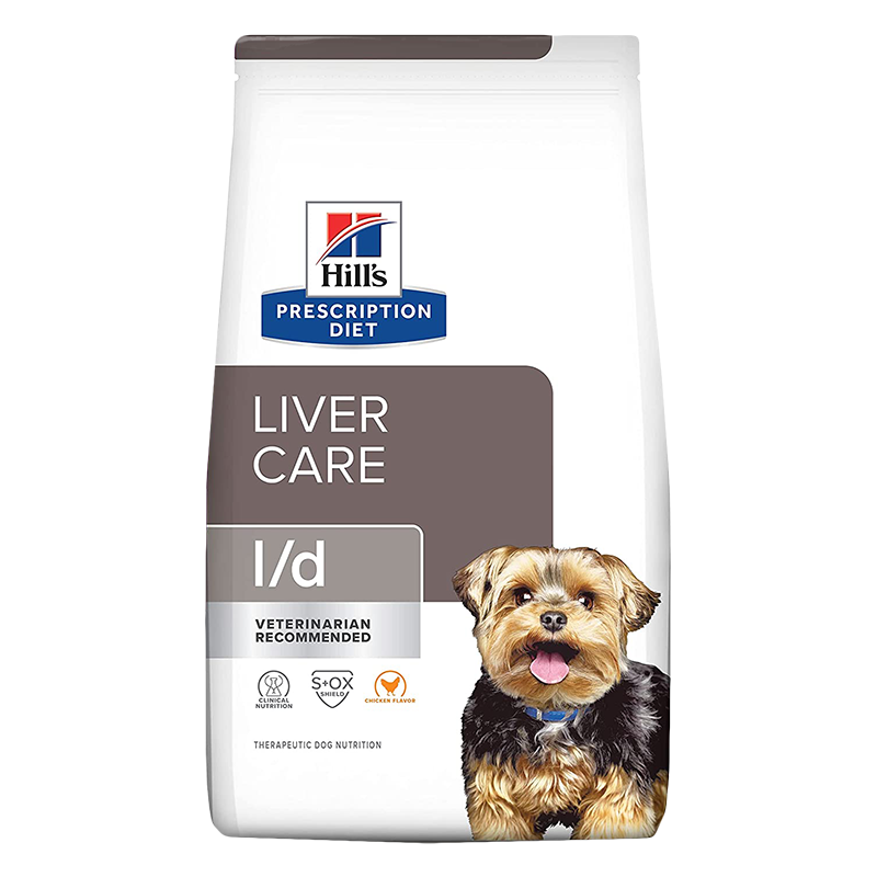 Лечебный корм для собак с заболеваниями печени Hill's - Prescription Diet l/d Liver Care 2 кг