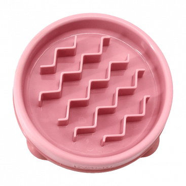 Миска-лабіринт OutwardHound – Fun Feeder Zipper – Pink Small, 90 мл