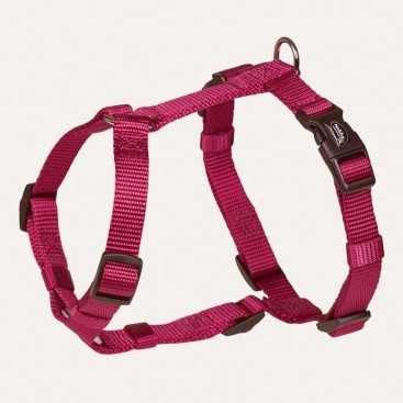 Шлея для собак Nobby - Classic XXS 14х20х1см малиновая