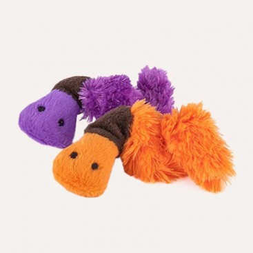 Мягкая игрушка для кошек дождевые черви Pet Play - Feline Frenzy Earthworm Cat Toy