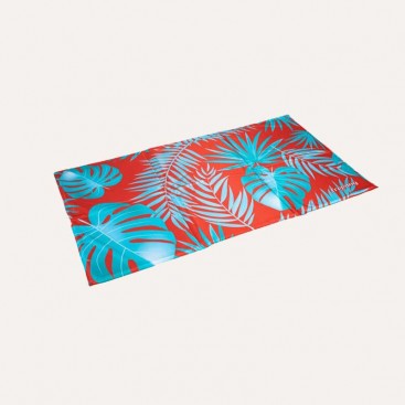 Охолоджуючий килимок Freedog Cool Bed - Coral Palm, 65x50