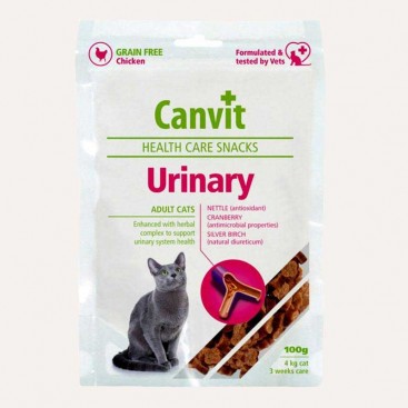 Вітамінізовані ласощі від інфекції сечовивідних шляхів Canvit - Urinary 100 г
