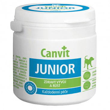 Вітаміни для цуценят і молодих собак Сanvit - Junior 100 г