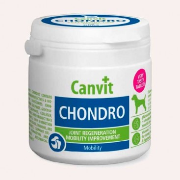 Вітаміни для суглобів собак Canvit - Chondro 100 г