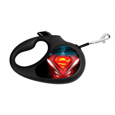 Рулетка Collar - WauDog Printed Superhero XS, 3м