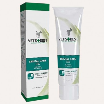 Vet’s Best Dental Gel - гель для догляду за зубами та ротовою порожниною собак, 100 г