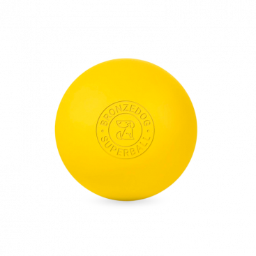 М'яч для собак Bronzedog - Superball жовтий, 5 см