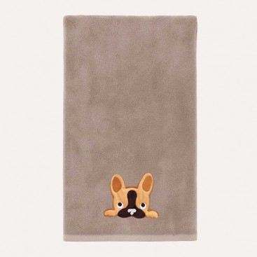 Полотенце для животных PetBath - Pug, Beige (70x140 см)